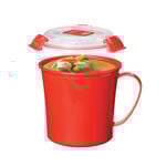 Klip It Microwave Soup Mug 656ml