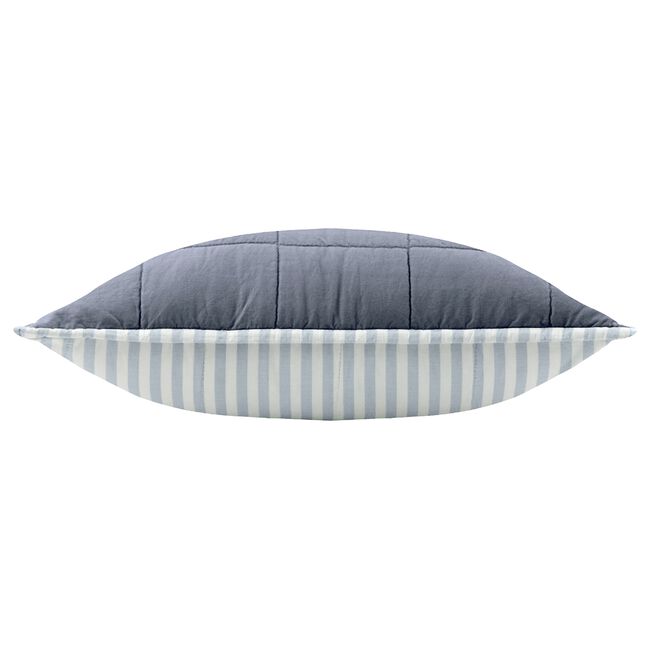 HEBDEN STRIPE DENIM BLUE 55X55 Cushion 