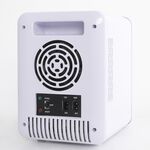 Nordhaus White Mirrored 4L Mini Fridge