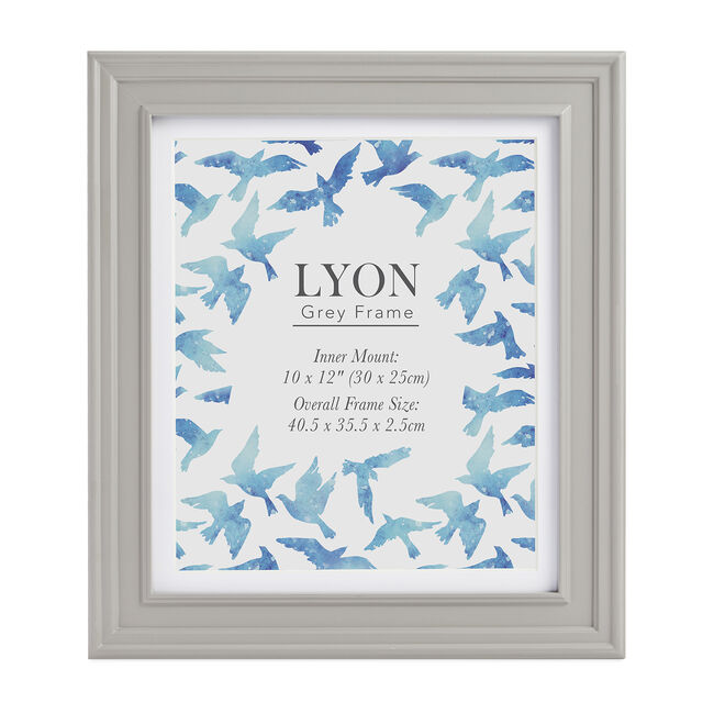 4x6 TRIPLE LYON GREY Frame