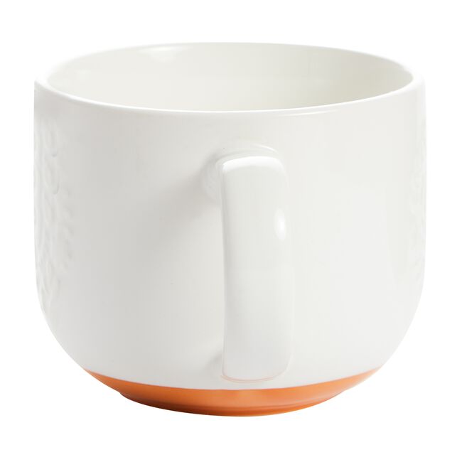Mason Cash Folk Farmyard Hen Orange Mug - 400ml