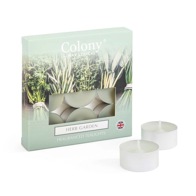 Colony 9 Scented Tea Lights - Herb Garden