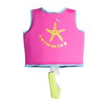 PINK SWIM VEST 3-6Y