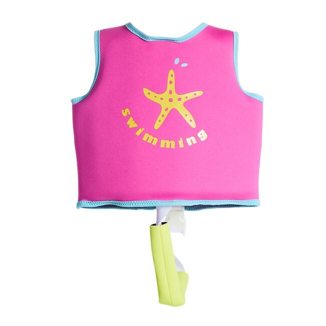 PINK SWIM VEST 3-6Y