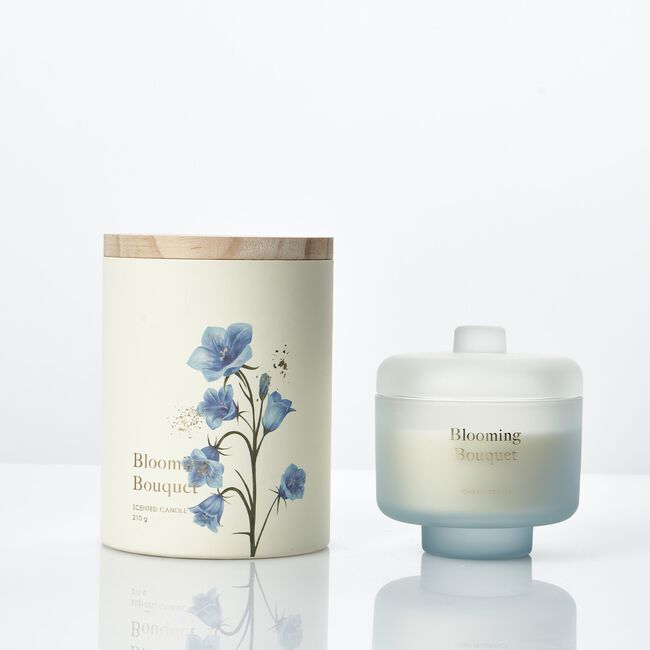 Blooming Bouquet Bluebell Rain 210g Candle