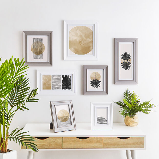4x6 TRIPLE LYON WHITE Frame