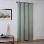 HACKNEY BLACKOUT DUCK EGG 135x240cm Curtain Panel 