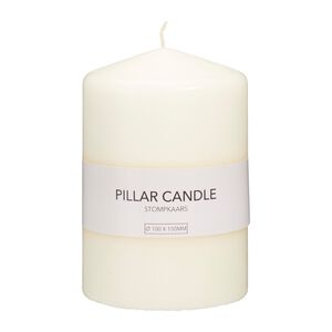 Pillar Candle Ivory 10x15cm