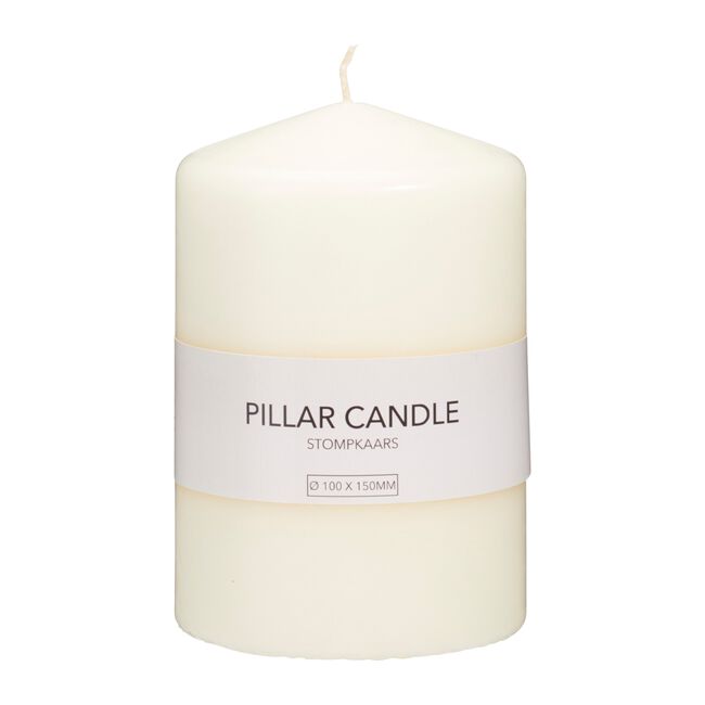 Pillar Candle Ivory 10x15cm