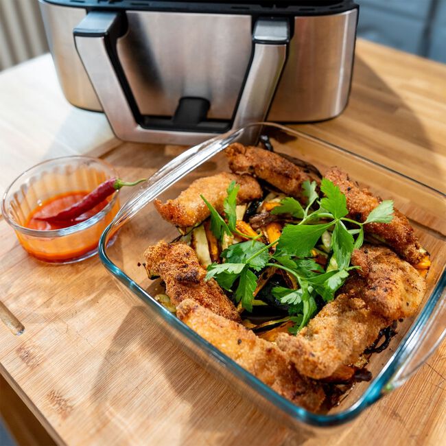 Pyrex® Air Fryer 1L Square Dish