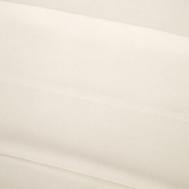 DOUBLE FLAT SHEET 400 Threadcount Bamboo/Cotton White