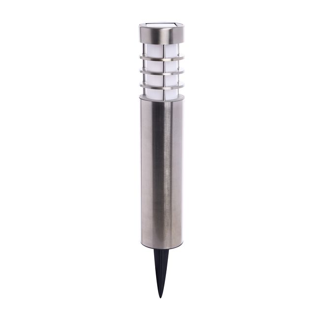 Lumio Solar Bollard Stainless Steel