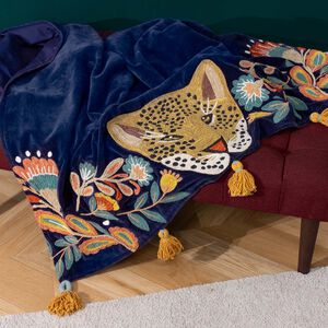 Wydler Regal Leopard Throw 125cm x 150cm