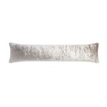 Velvet Crush Draught Excluder Mocha 22 x 90cm