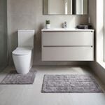 COTTON BRICK STEEL 50x80 Bath Mat