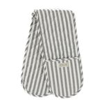 Stellar Double Oven Mitt - Grey Stripe