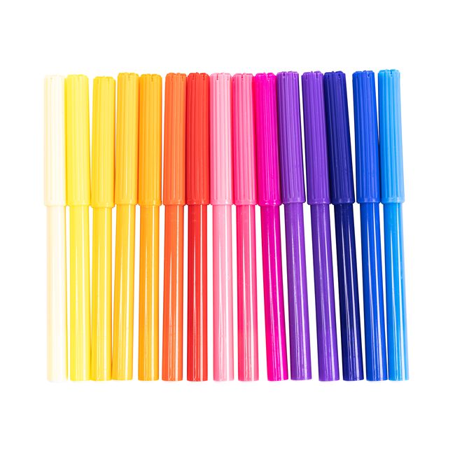 Felt Tip Colouring Pens in Case Set