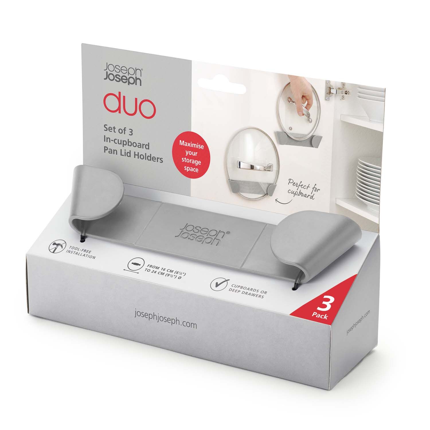 Joseph Joseph Duo InCupboard PanLid Holders Home Store + More