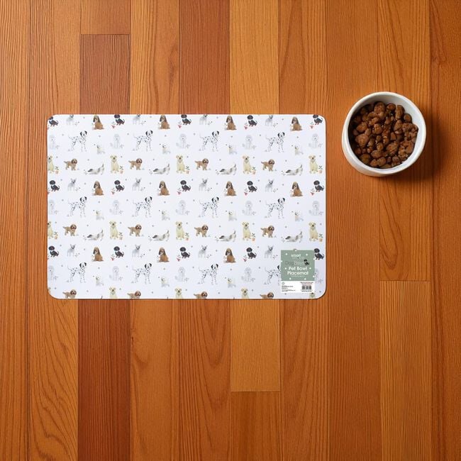 Smart Choice Anti-Slip Dog Print Mat 50cm x 33cm