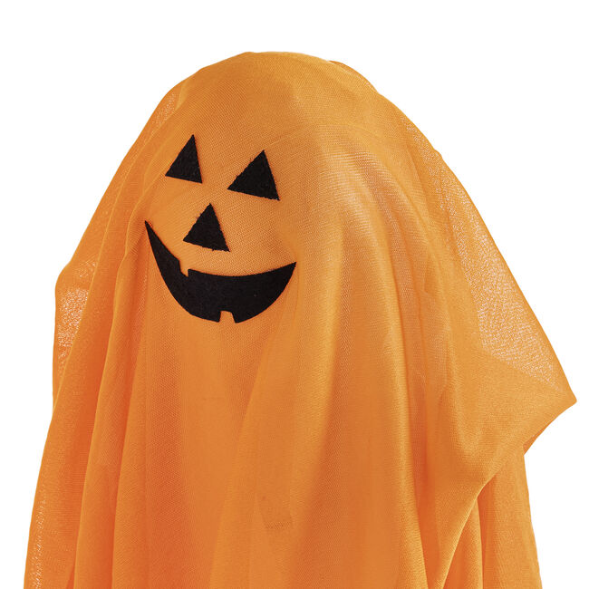 Light Up Orange Ghost 40cm