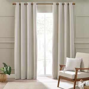 CATHERINE LANSFIELD STAB STITCH NATURAL 66X54 Curtain