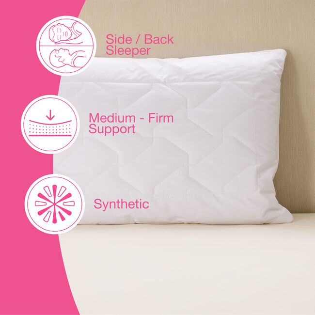 Superwash 60 Hypoallergenic Pillow 