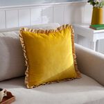WYLDER SOLENE RUFFLE YELLOW 45x45 Cushion