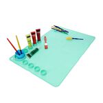 World of Colour Washable Silicone Craft Mat - Mint