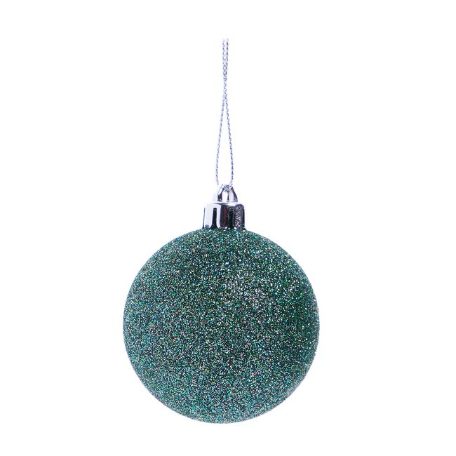 20PACK FOREST GREEN Bauble Set