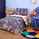 SINGLE DUVET COVER Football Champion