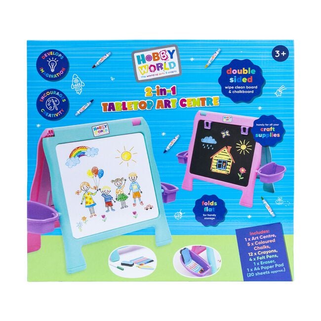 2 in 1 Tabletop Art Centre
