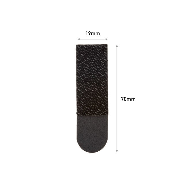 Command 6 Pack Medium Picture Hanging Strips Black