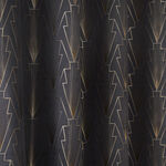 EMPIRE CHARCOAL 66x54 Curtain
