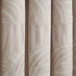 OLIVIA LINEAR JACQUARD GOLD 66x54 Curtain