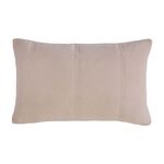 Quilted Hotel Velvet Mink 30cm x 50cm Cushion