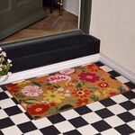 My Mat Bright Blooms Coir 45cm x 75cm Door Mat