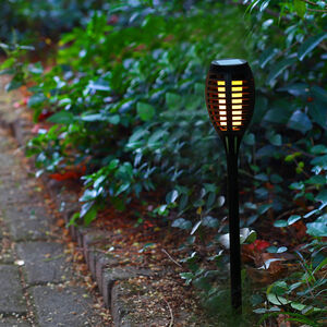 Flickering Flame Solar Stake Light