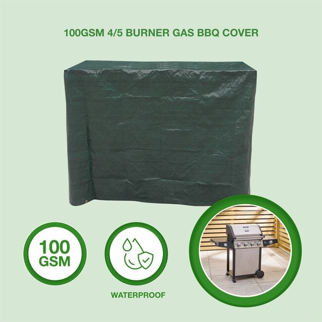 100GSM 4/5 Burner Gas BBQ Cover