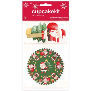 Santa & Friends Cupcake Kit