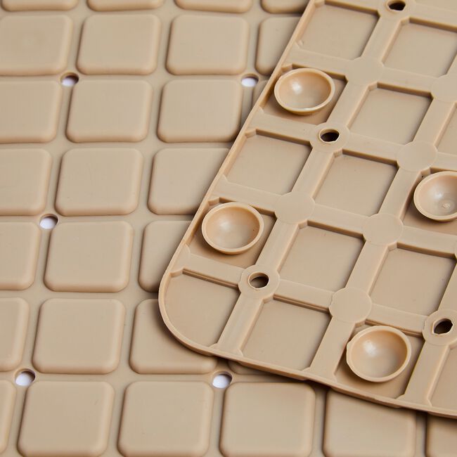 ANTI BACTERIAL SAND 53x53cm Shower Mat