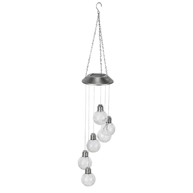 Solar Crackle Ball Wind Chime