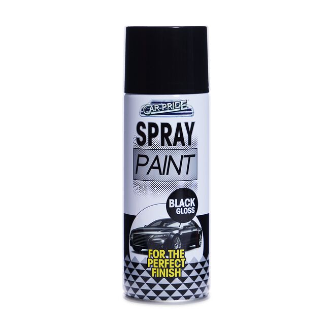 Gloss Black Car Spray Paint 400ml