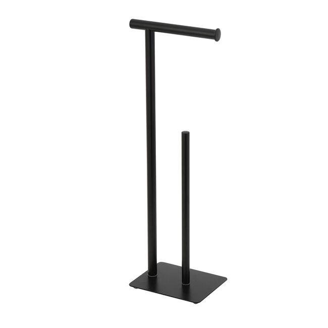Freestanding Toilet Roll & Spare Paper Holder