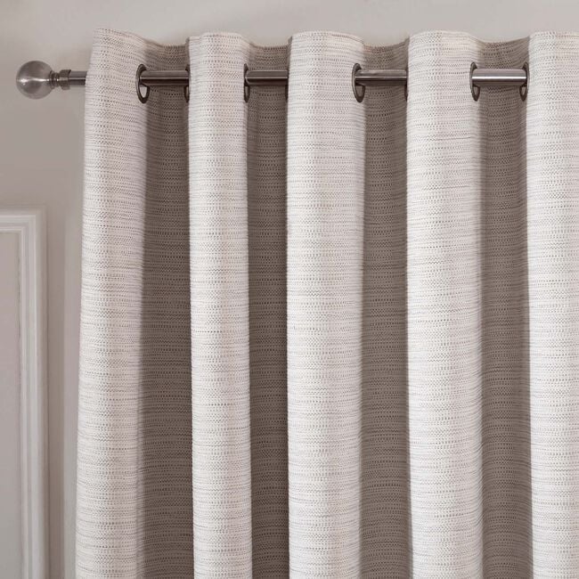 B/OUT & THERMAL WAFFLE WEAVE WHITE 66x54 Curtain