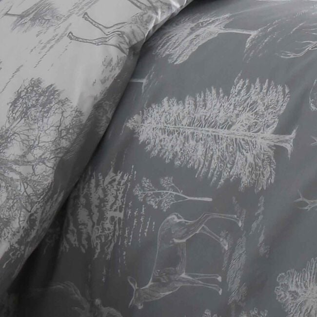 DOUBLE DUVET COVER Stag Toile
