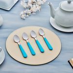 CookHouse Grey & Turquoise Teaspoon Set - 4 Piece