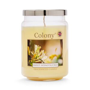 Colony Sweet Honeysuckle Candle Jar