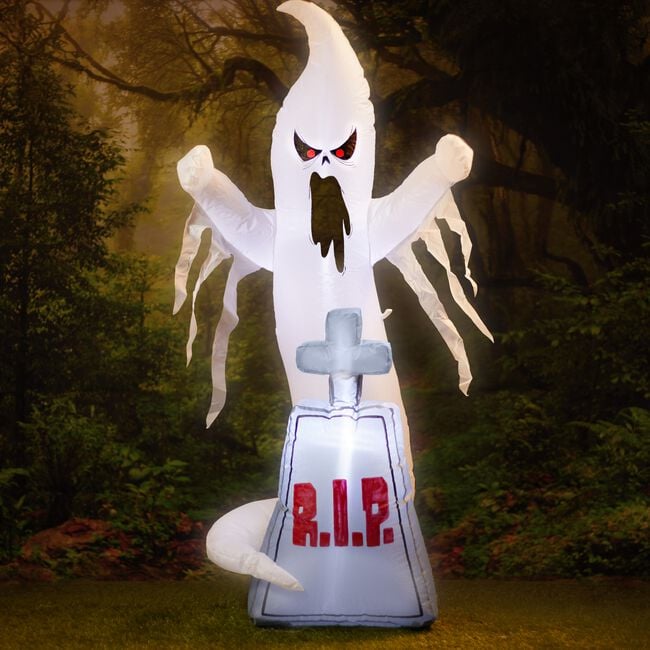 1.3M Light Up Inflatable Ghost