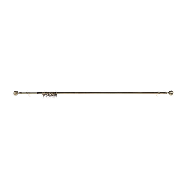 EXTENDABLE BALL 19mm 120-210cm Antique Brass