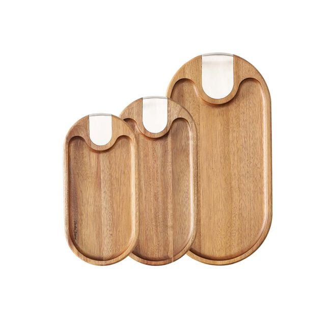 FIESTA HOME ACACIA Small Snack & Dip Tray